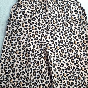 H&M Cotton Animal Print Pants